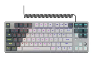 Lorgar Azar 514TKL RGB Biała - Klawiatury - miniaturka - grafika 1