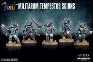 Akcesoria do gier planszowych - Games Workshop Militarum Tempestus Scions (47-15) 99120105075 - miniaturka - grafika 1
