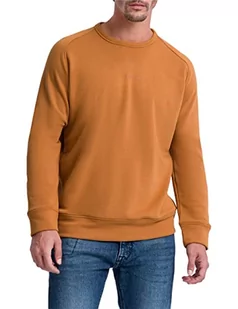 Pierre Cardin Męska bluza z okrągłym dekoltem, brązowa Sugar, XL, Brown Sugar, XL - Bluzy męskie - miniaturka - grafika 1