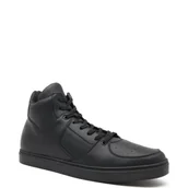 Trampki męskie - Trussardi Skórzane trampki PERLITE - miniaturka - grafika 1