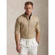 Koszule męskie - POLO RALPH LAUREN Lniana koszula Slim Fit - miniaturka - grafika 1