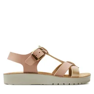 Buty dla dziewczynek - Sandały Geox J Sandal Costarei Gi J45EAG 05404 C8J2U S Różowy - miniaturka - grafika 1
