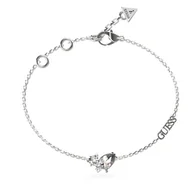 Bransoletki - Bransoletka Guess JUBB04 414JW Srebrny - miniaturka - grafika 1