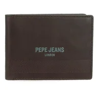 Portfele - Pepe Jeans Deep. Portfel poziomy z portmonetką brązowy 11,5x8x1 cm Skóra by Joumma Bags, Brązowy brązowy, Talla única, Poziomy portfel z portfelem - miniaturka - grafika 1