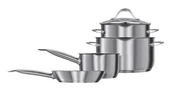 Zestawy garnków i patelni - Komplet garnków z patelnią MGK-20 - miniaturka - grafika 1