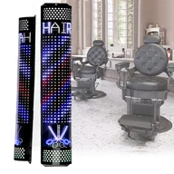 Meble fryzjerskie - Plafon słupek lampa led barberska barberski barber znak reklama salon 90 cm - miniaturka - grafika 1
