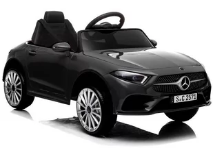 Import LEANToys Auto na Akumulator Mercedes CLS 350 Czarny - Pojazdy elektryczne dla dzieci - miniaturka - grafika 1
