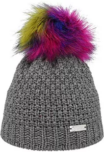 Eisglut Dziecięca czapka Lisa Kids, szara mel, S 55-56 cm - Czapki dla dzieci - miniaturka - grafika 1