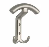 Wieszaki i stojaki - Wieszak ścienny 1064 Srebrny Polerowany - miniaturka - grafika 1