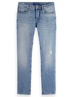 Spodnie męskie - Scotch & Soda Dżinsy - Slim fit - w kolorze błękitnym - miniaturka - grafika 1