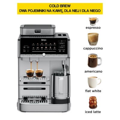 Ninja AutoBarista Pro AE1052EU Srebrny