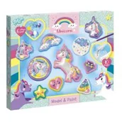 Zabawki kreatywne - Zestaw odlewy gipsowe jednorożce Totum - miniaturka - grafika 1