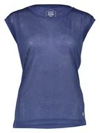 Koszulki sportowe damskie - asics Koszulka sportowa w kolorze granatowym - miniaturka - grafika 1
