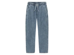 pepperts!® Joggery chłopięce bawełniane z kieszeniami (158/164, Niebieski) - Spodnie i spodenki dla chłopców - miniaturka - grafika 1