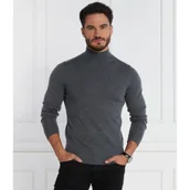 Swetry męskie - Calvin Klein Wełniany golf | Slim Fit - miniaturka - grafika 1