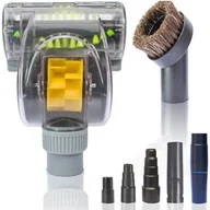 Akcesoria do odkurzaczy - Napędzana powietrzem turbo szczotka dysza narzędzie nasadka dla zwierząt domowych głowica obrotowa plus adapter węża próżniowego do Dyson V11 V10 V8 V7 V6 DC59 i innych - miniaturka - grafika 1