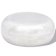 Ławy i stoliki kawowe - vidaXL Aluminiowy stolik do kawy Srebrny - miniaturka - grafika 1