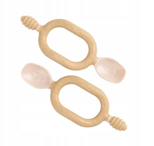 BIBADO spoon-teether, FAWN TWO PACK, BIB217 - Akcesoria do karmienia - miniaturka - grafika 1