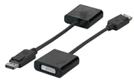 Adaptery i przejściówki - EFB Elektronik EB485V2 adapter kablowy DisplayPort DVI Czarny - miniaturka - grafika 1