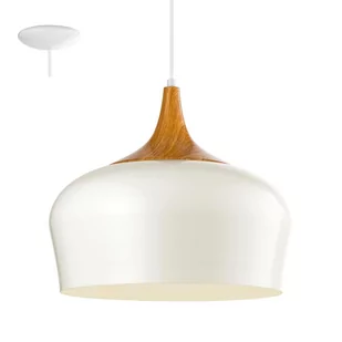 Eglo LAMPA wisząca OBREGON 95383 metalowa OPRAWA zwis kremowy - Lampy sufitowe - miniaturka - grafika 2