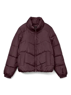 Vero Moda Kurtka pikowana w kolorze brązowym - Kurtki damskie - miniaturka - grafika 1