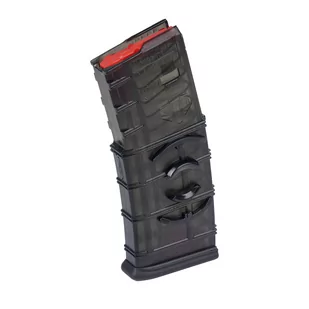 ETS - Magazynek polimerowy do AR15 ze złączką - 5,56x45 mm / .300 Blackout - 30 naboi - Gen.2 - Carbon Smoke Series - SMK-AR15-30CG2 - Osprzęt do wiatrówek - miniaturka - grafika 1