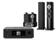 Kino domowe - NAD T778 (czarny) + 704 S3 + 705 S3 + HTM72 S3 (czarny) - miniaturka - grafika 1