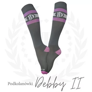 Skarpetki i podkolanówki sportowe - Skarpety do jazdy konnej JD ATTACK Debby II - grafika 1