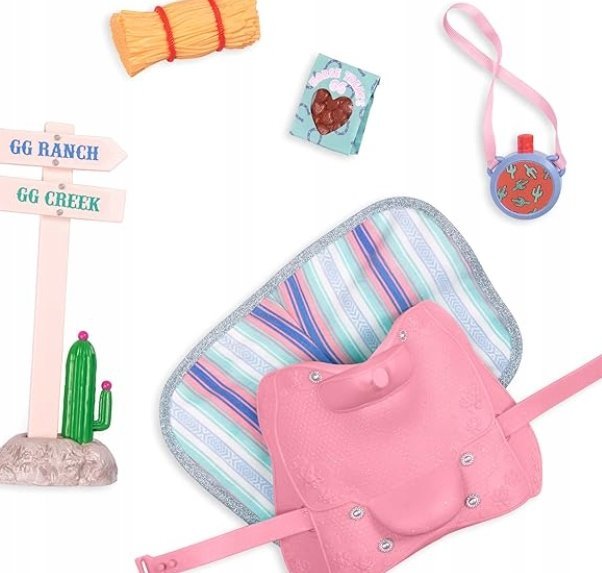Akcesoria dla lalek Glitter Girls - zestaw akcesoriów dla jeźdźców