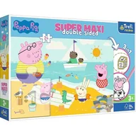 Puzzle - Puzzle dla dzieci Super Maxi Double Sided - Radosny dzień Peppy wiek 3+ - miniaturka - grafika 1