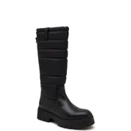 Kozaki damskie - HUGO Skórzane oficerki Kris_Boot_NY - miniaturka - grafika 1