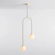 Lampy sufitowe - Nave lampa wisząca 2xE14 kremowa 1088PL_H9 - miniaturka - grafika 1