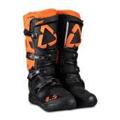 Buty motocyklowe - Buty Cross Leatt 4.5 V.23 Pomarańczowy45,5 - miniaturka - grafika 1