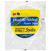 Taśmy klejące - Taśma 2stronna 24mmx5m, Biała Folia,  Ajd99557 - miniaturka - grafika 1