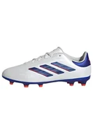 Piłka nożna - adidas Copa Pure II League Football Boots Firm Ground, Buty piłkarskie Unisex dla dzieci, Ftwr White Lucid Blue Solar Red, 21 EU - miniaturka - grafika 1
