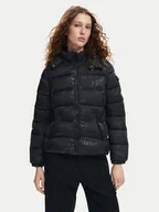 Kurtki damskie - Desigual Kurtka zimowa Drammen 24WWEWBM Czarny Regular Fit - miniaturka - grafika 1
