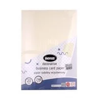 Szkolne artykuły papiernicze - Beniamin Papier wizytówkowy A4 Duży Młotek kremowy 20 kartek - miniaturka - grafika 1