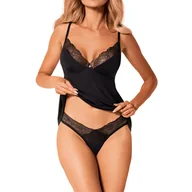 Komplety bielizny - Obsessive Top i figi Bella Rou-XS/S - miniaturka - grafika 1