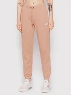 Spodnie sportowe damskie - Nike Spodnie dresowe BV4091 Różowy Relaxed Fit - miniaturka - grafika 1