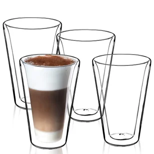 Zestaw Szklanek Termicznych Szklanka Latte 4Szt - Szklanki - miniaturka - grafika 2