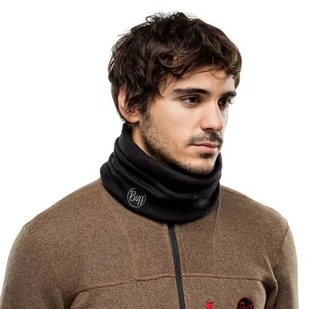 BUFF Chusta wielofunkcyjna HEAVYWEIGHT MERINO WOOL Solid Black - Czapki i chusty sportowe damskie - miniaturka - grafika 2