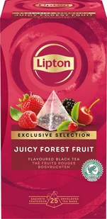 Herbata LIPTON Exclusive Selection, piramidki, owoce leśne, 25 kopert - Herbata - miniaturka - grafika 1