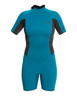 Billabong Damski jednoczęściowy kostium kąpielowy Synergy 2/2 mm Pacyfik, 4 - Stroje kąpielowe - miniaturka - grafika 1