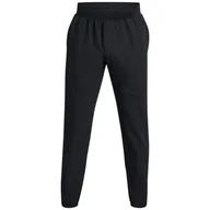 Spodnie sportowe męskie - Męskie spodnie dresowe Under Armour Stretch Woven CW Jogger Rozmiar: XL / Kolor: czarny - miniaturka - grafika 1