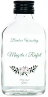 Wesele i ślub - Personalizowane podziękowania dla gości - szklane buteleczki - 6 kpl. - miniaturka - grafika 1