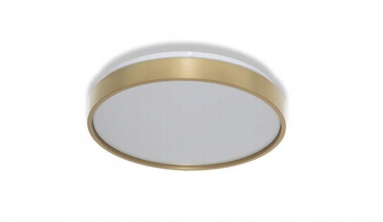 Lampa sufitowa VTAC Plafon LED Ceiling LUXO 18W 1980lm 4000K 840 IP20 GD złota 4099854653087