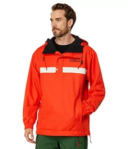 Volcom Męska kurtka Longo, pomarańczowa Shock, XS, Pomarańczowy shock, XS - Kurtki narciarskie - miniaturka - grafika 1