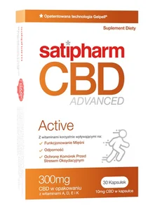 Satipharm CBD Advanced Active 30 Kapsułek Dojelitowych - Układ nerwowy - miniaturka - grafika 1