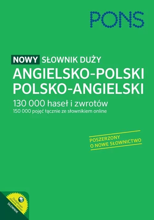 Nowy słownik duży angielsko-polski polsko-angielski