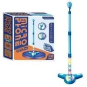 Instrumenty muzyczne dla dzieci - Askato Mikrofon na statywie świecąca podstawa - miniaturka - grafika 1